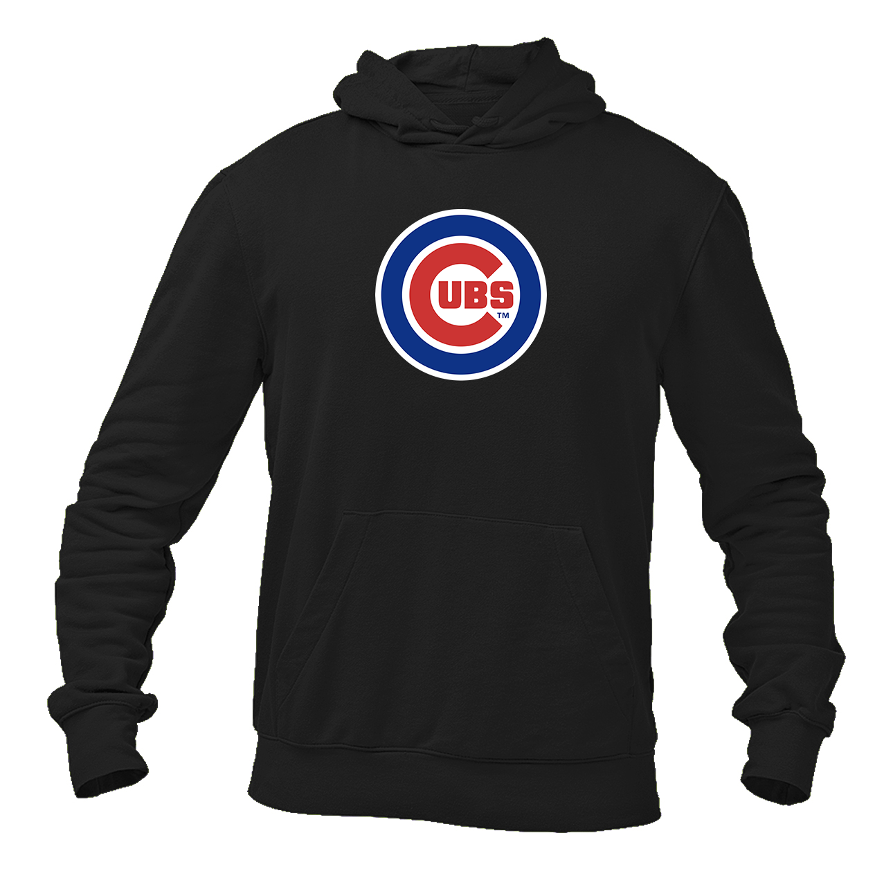 Men's Chicago Cubs Logo Pullover Hoodie