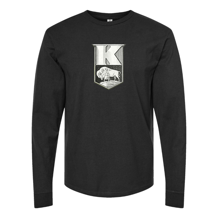 Men's Kaiser Logo Cotton Long Sleeve T-Shirt