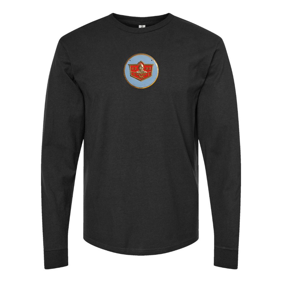 Men's DeSoto Logo Cotton Long Sleeve T-Shirt