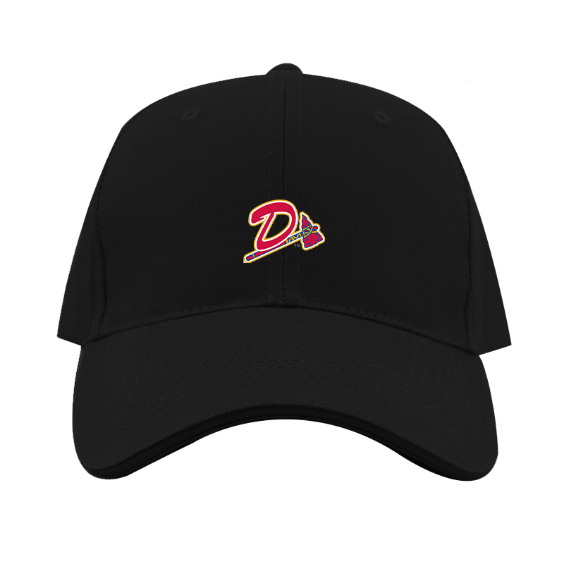 Danville Braves Logo Dad Baseball Cap Hat