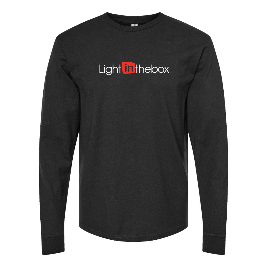 Men's Lightinthebox Logo Cotton Long Sleeve T-Shirt