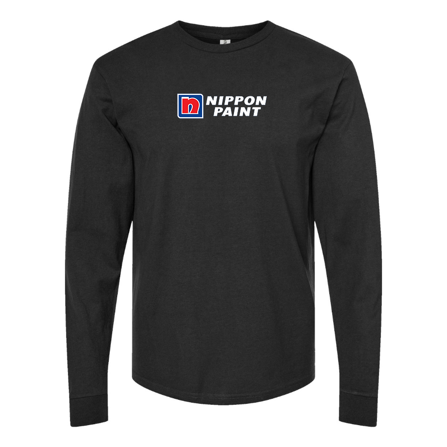 Men's Nippon Paint Logo Cotton Long Sleeve T-Shirt