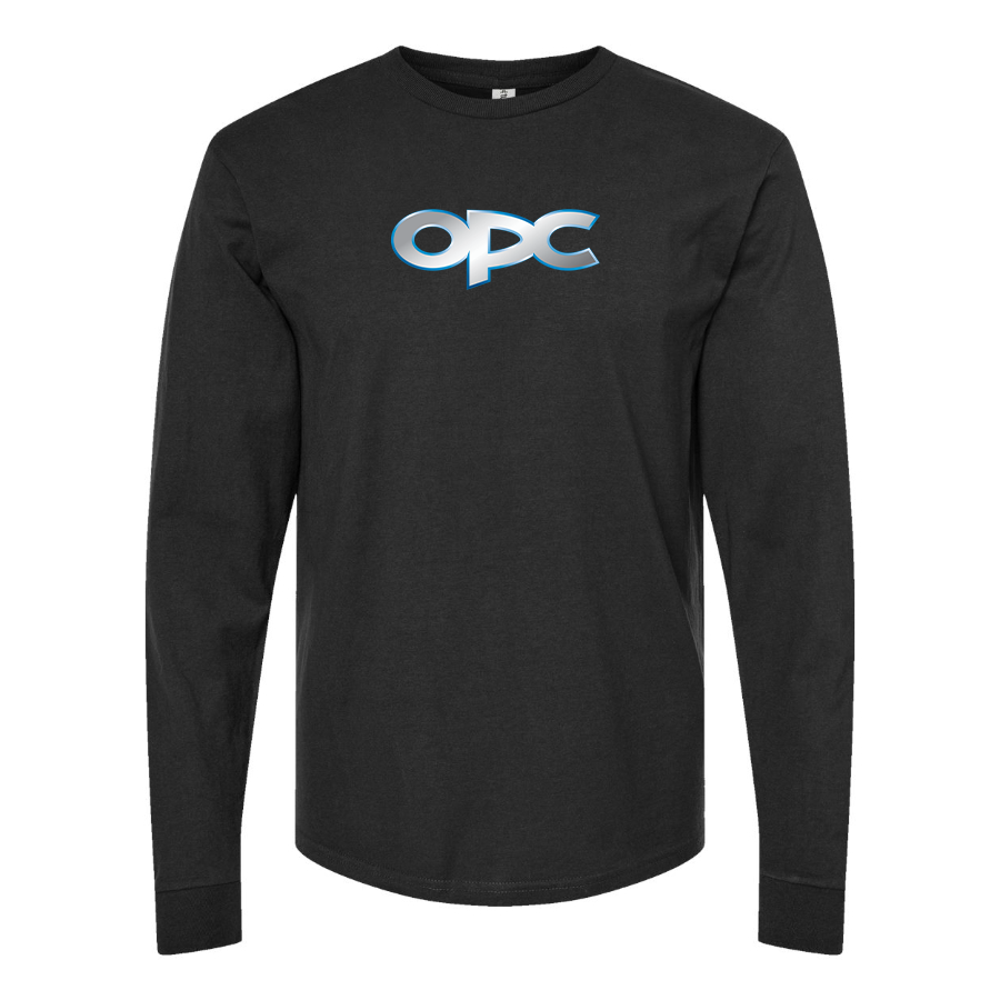 Men's Opel Performance Center Logo Cotton Long Sleeve T-Shirt