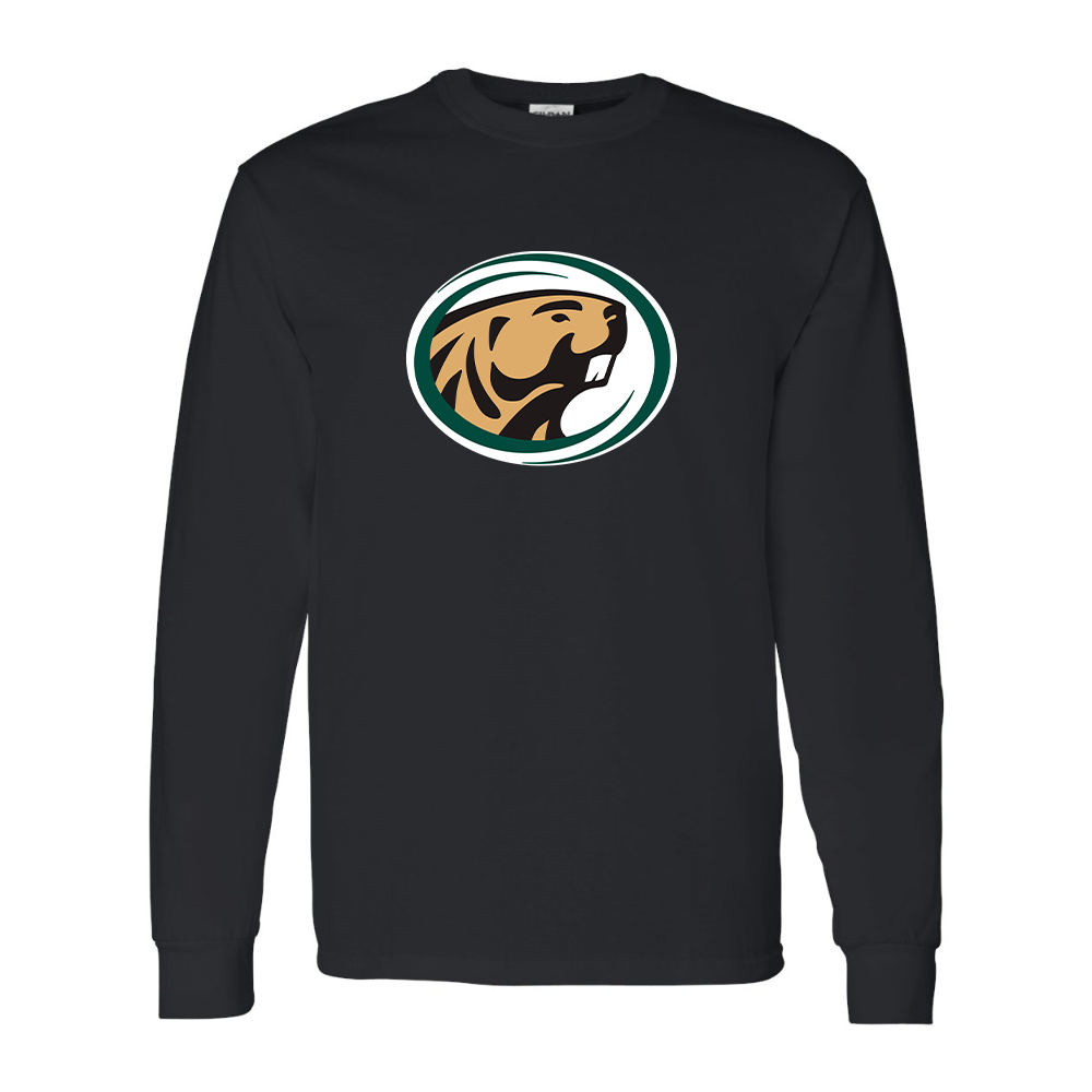 Men's Bemidji State Beavers Gildan Heavy Cotton Long Sleeve T-Shirt