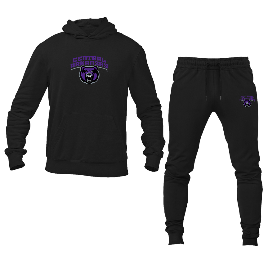 Men's Central Arkansas Bears Hoodie Joggers Set