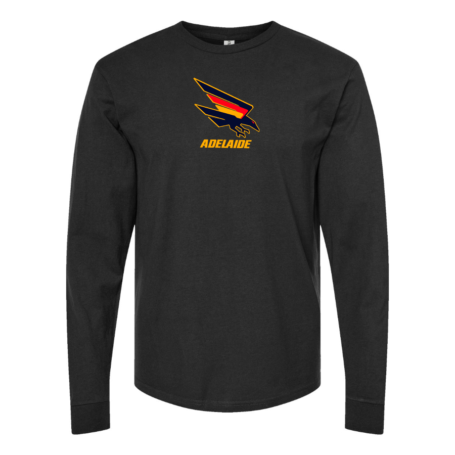 Men's Adelaide Crows Logo Cotton Long Sleeve T-Shirt