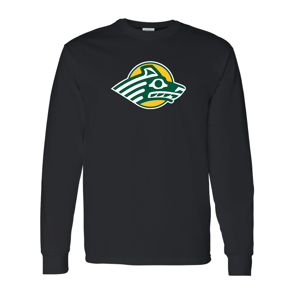 Men's Alaska Anchorage Seawolves Gildan Heavy Cotton Long Sleeve T-Shirt