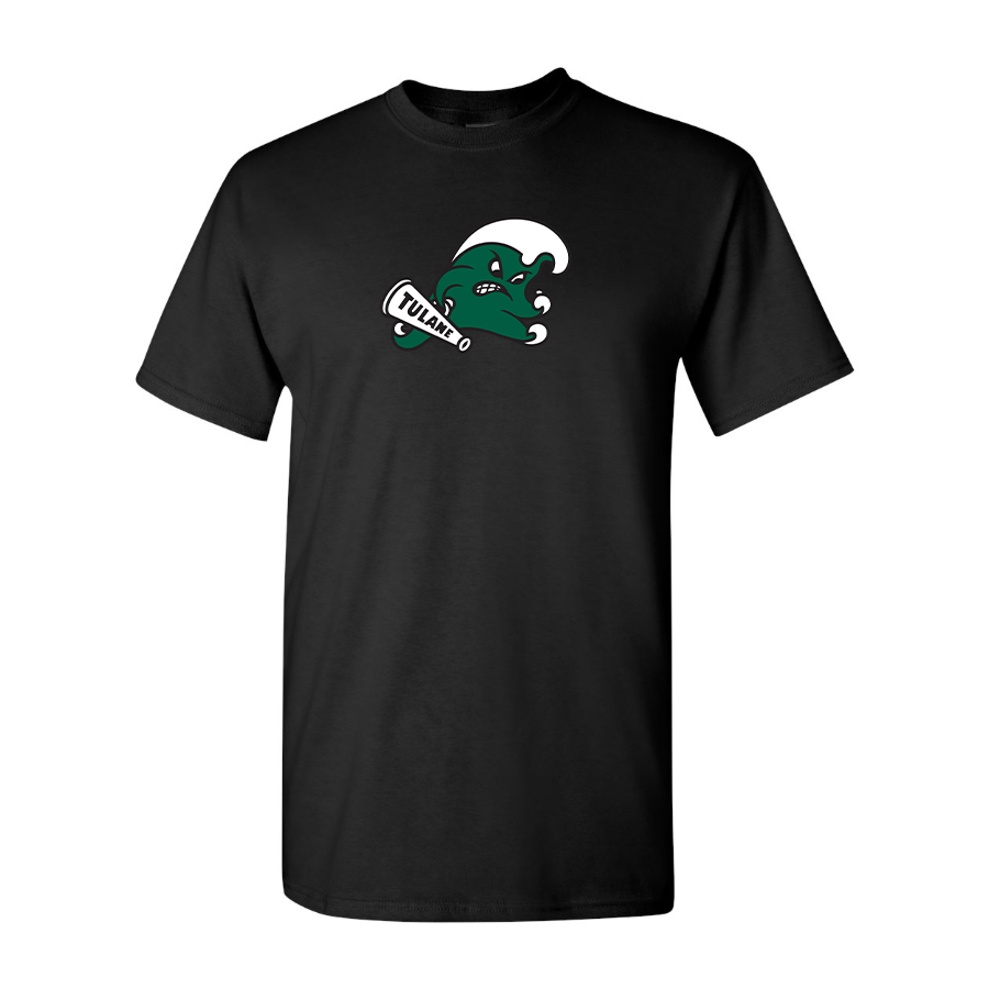 Men's Tulane Green Wave Logo Cotton T-Shirt