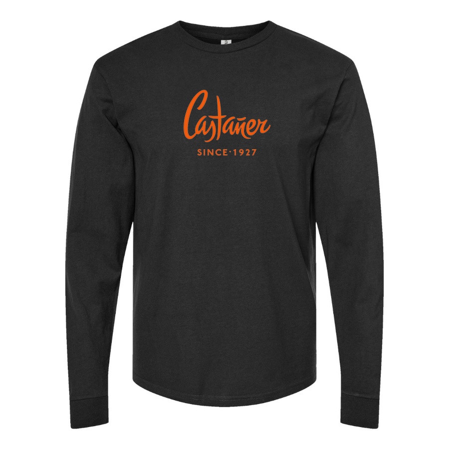 Men's Castaner Logo Cotton Long Sleeve T-Shirt
