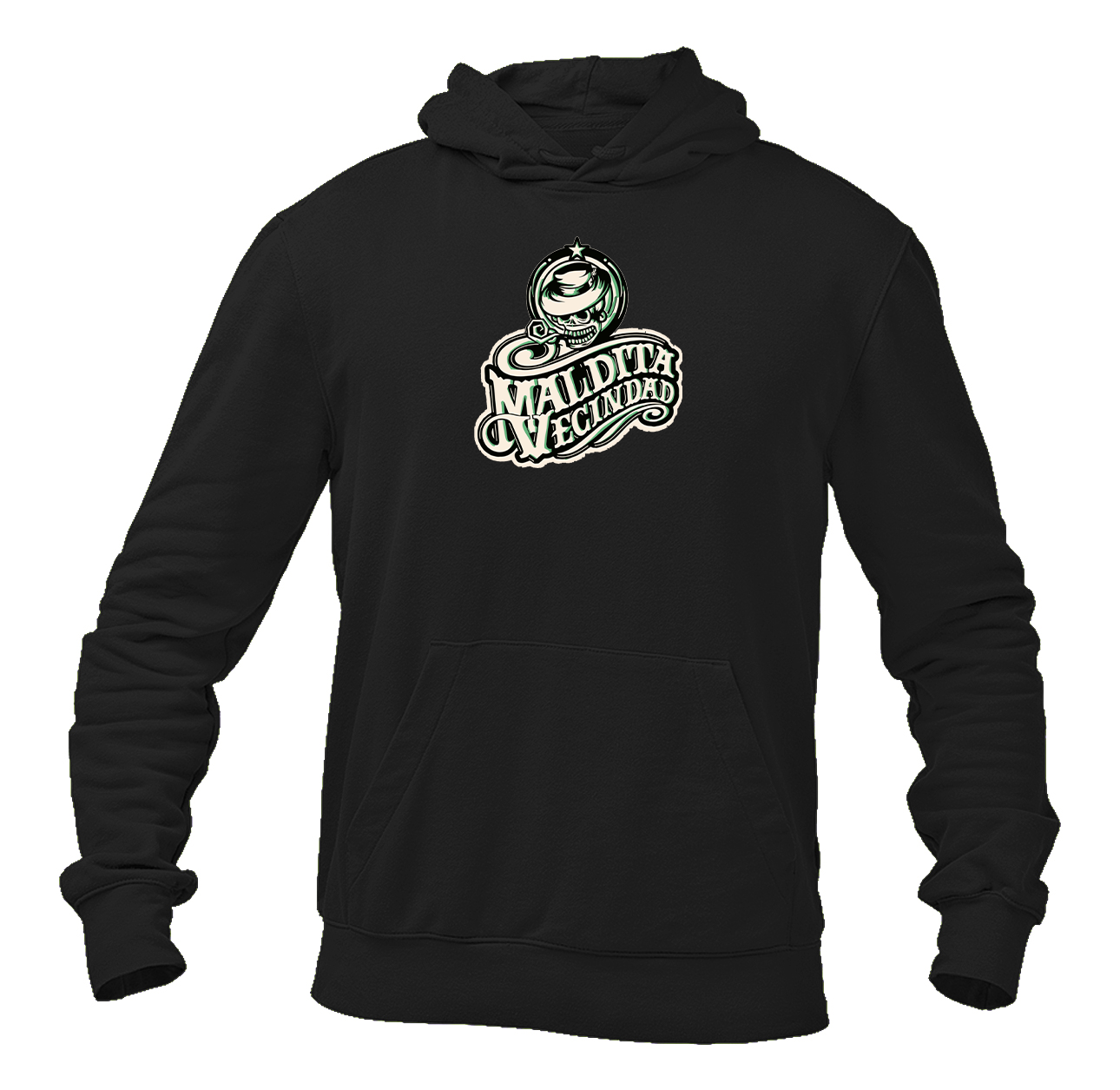 Men's Maldita Vecindad Logo Pullover Hoodie