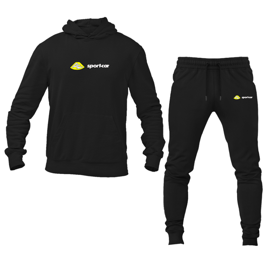 Men's AC Sport Car Logo Hoodie Joggers Set