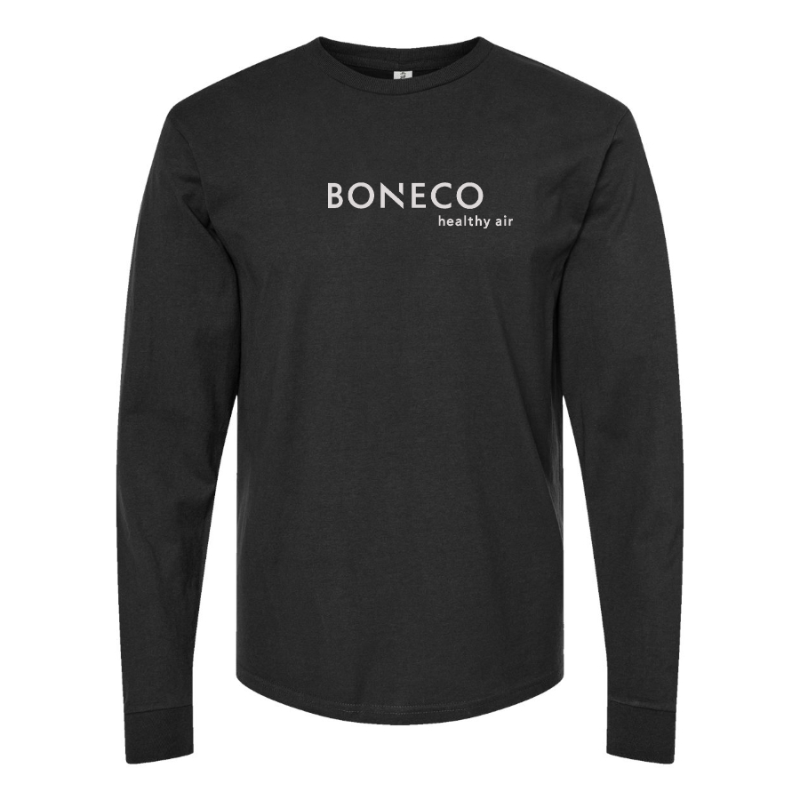 Men's Boneco Logo Cotton Long Sleeve T-Shirt