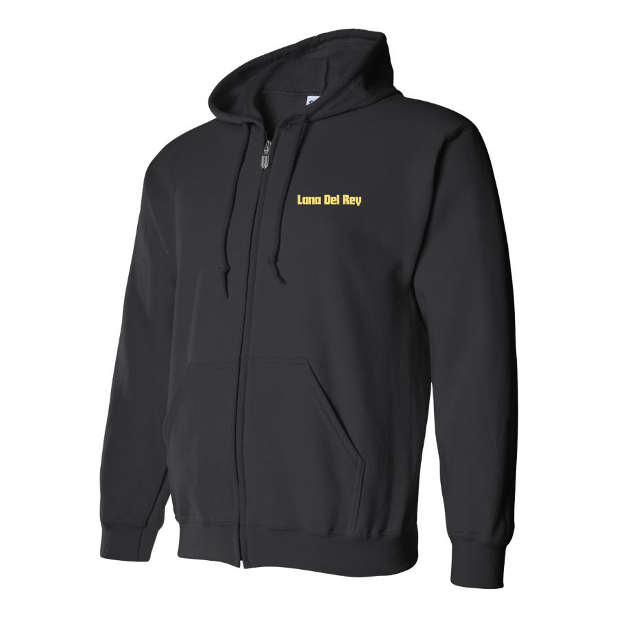 Men's Lana Del Rey Logo Zipper Hoodie
