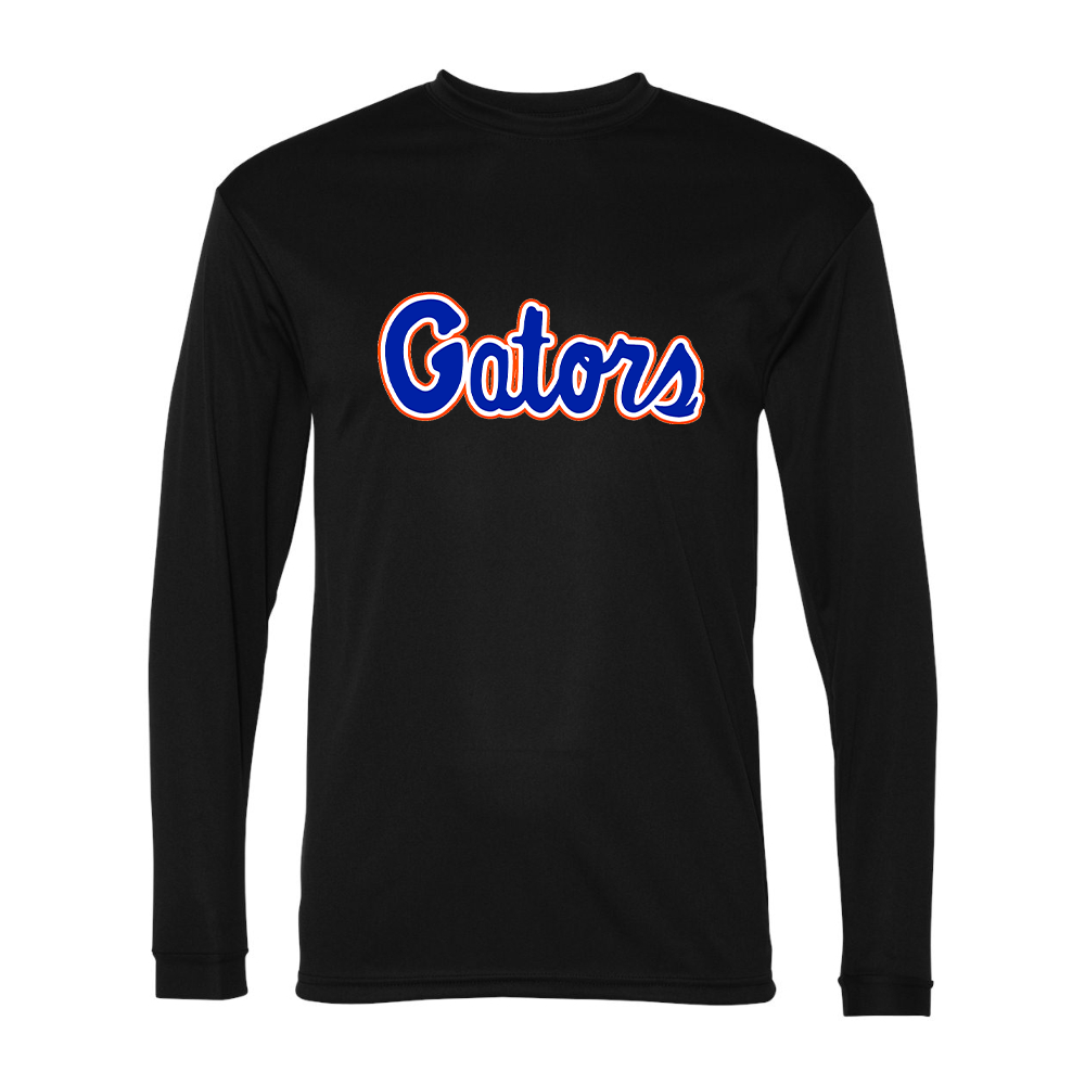 Men's Florida Gators Script Performance Long Sleeve T-Shirt