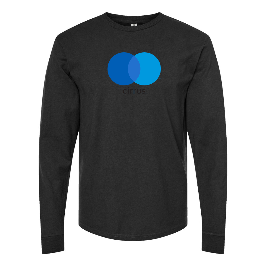 Men's Cirrus Logo Cotton Long Sleeve T-Shirt