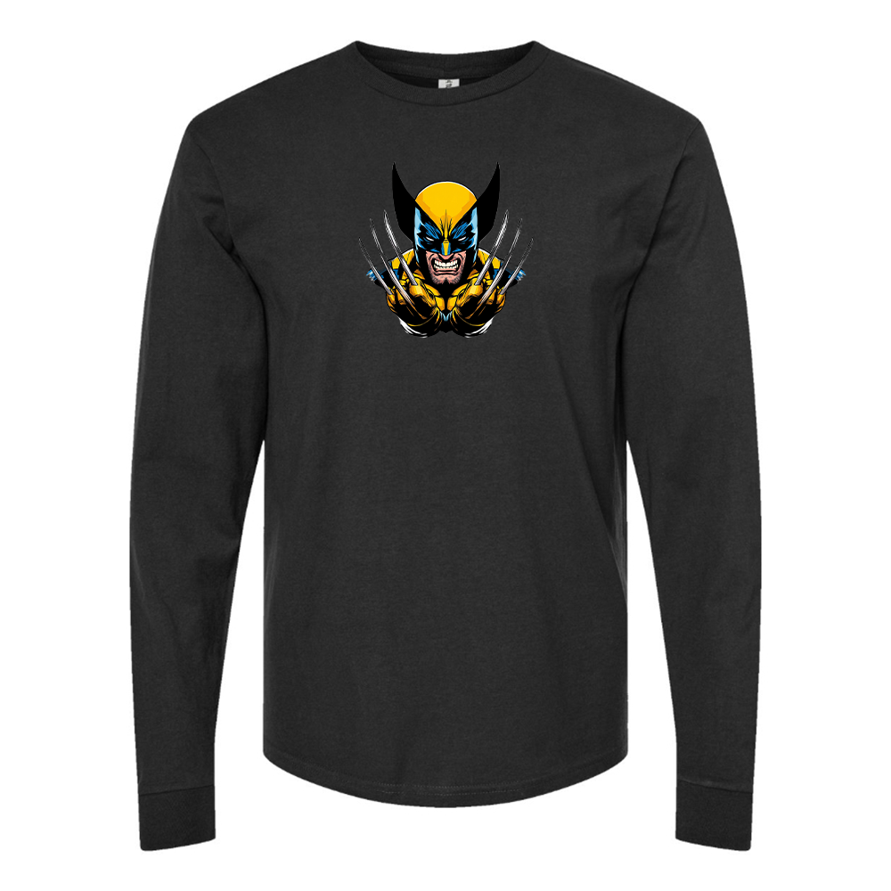 Men's Wolverine 2025 Art Cotton Long Sleeve T-Shirt