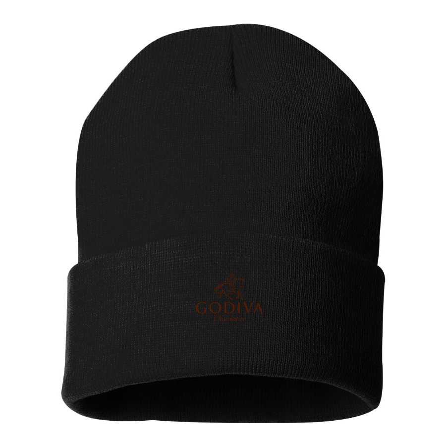 Godiva Logo Beanie Hat