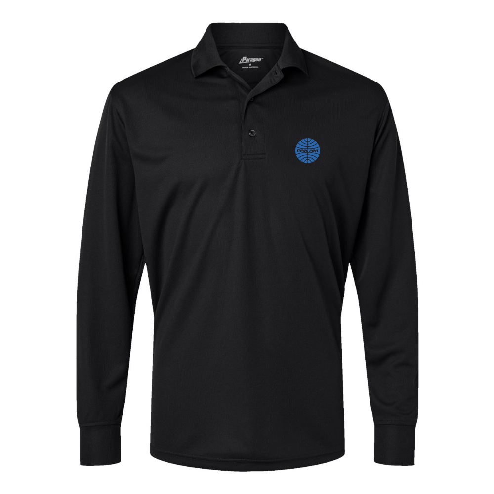 Men's Pan Am Paragon Prescott Long Sleeve Polo