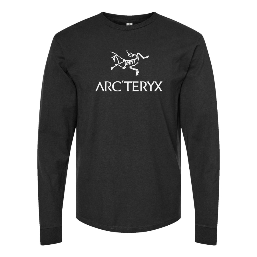 Men's Arcteryx Logo Cotton Long Sleeve T-Shirt