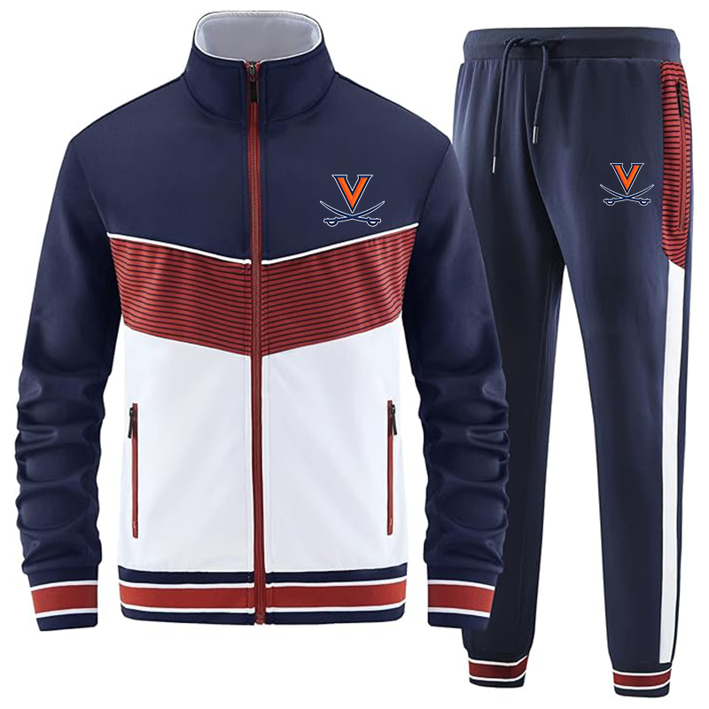 Men's (Design Here) ANOTWENER Men_s Casual 2 Piece Tracksuit Sets Long Sleeve Full Zip Jacket and Sweatpants Sport Outfits Sweatsuits