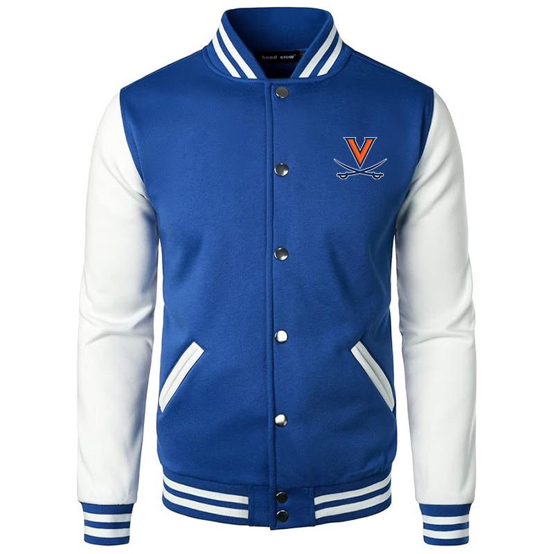 Men's (Design Here) Varsity Baseball Jacket Cotton Blend Letterman Jackets