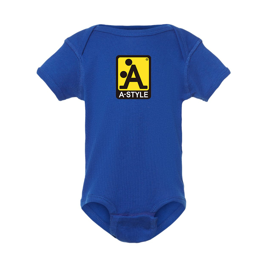 A Style Logo Baby Onesie Romper