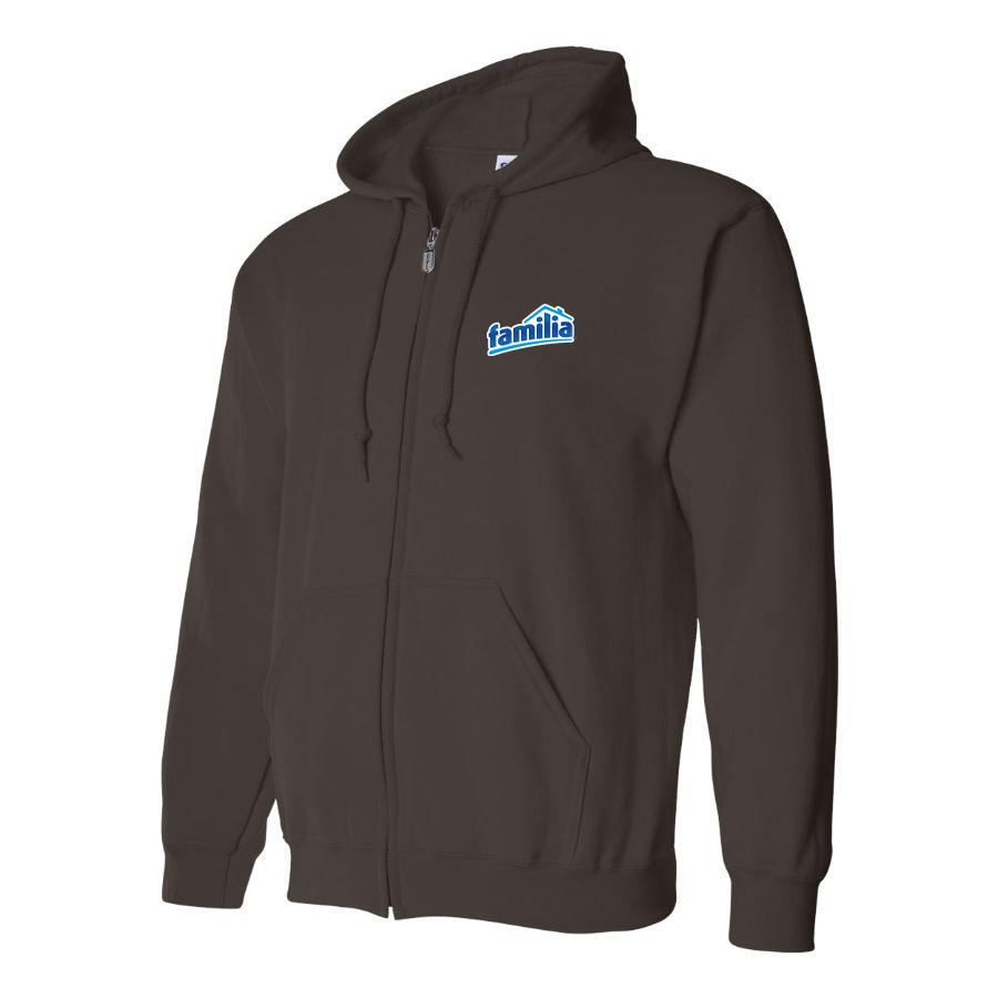 Men's Familia Logo Zipper Hoodie