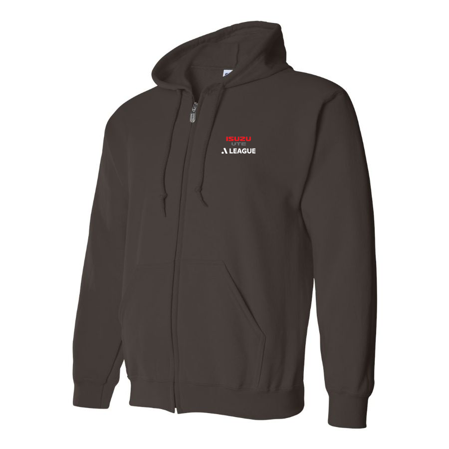 Men's A League Logo Zipper Hoodie