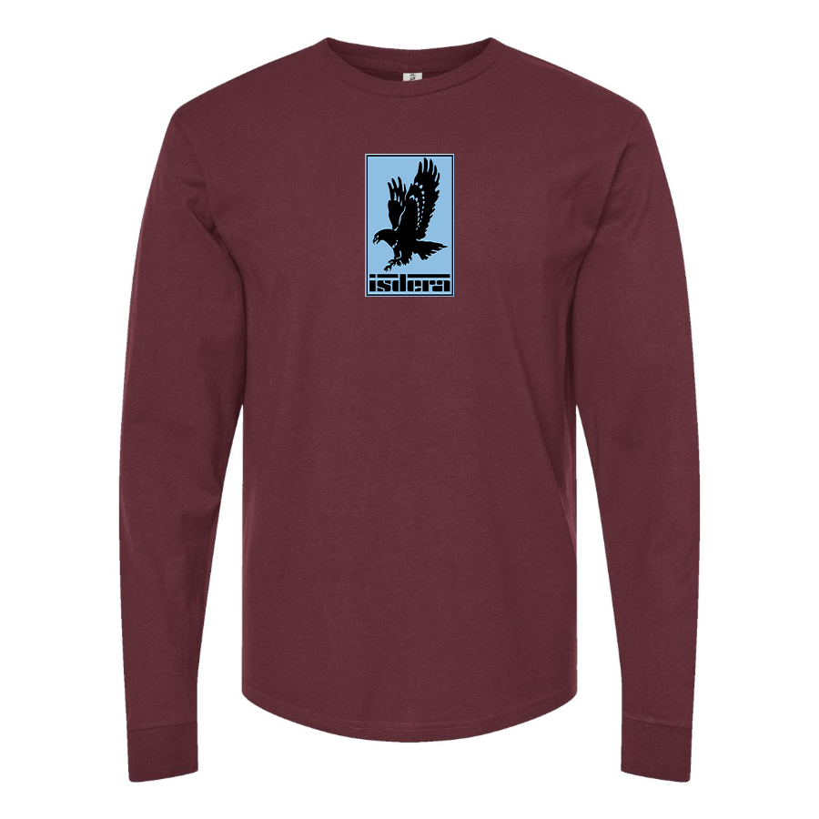 Men's Isdera Logo Cotton Long Sleeve T-Shirt