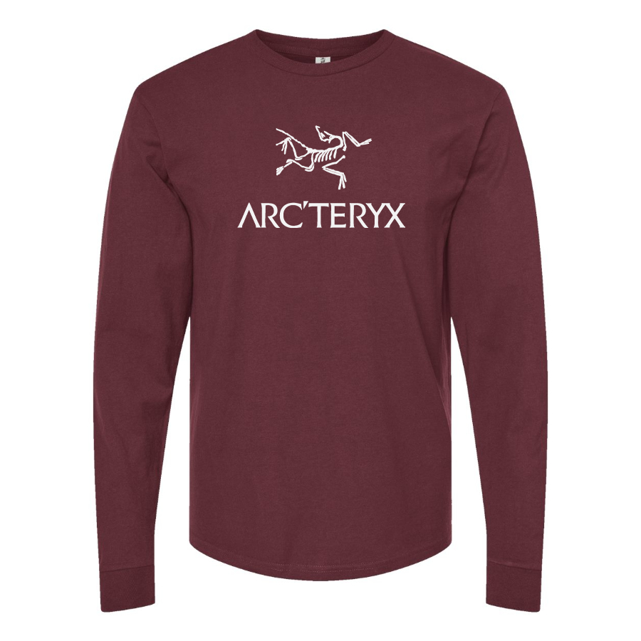 Men's Arcteryx Logo Cotton Long Sleeve T-Shirt