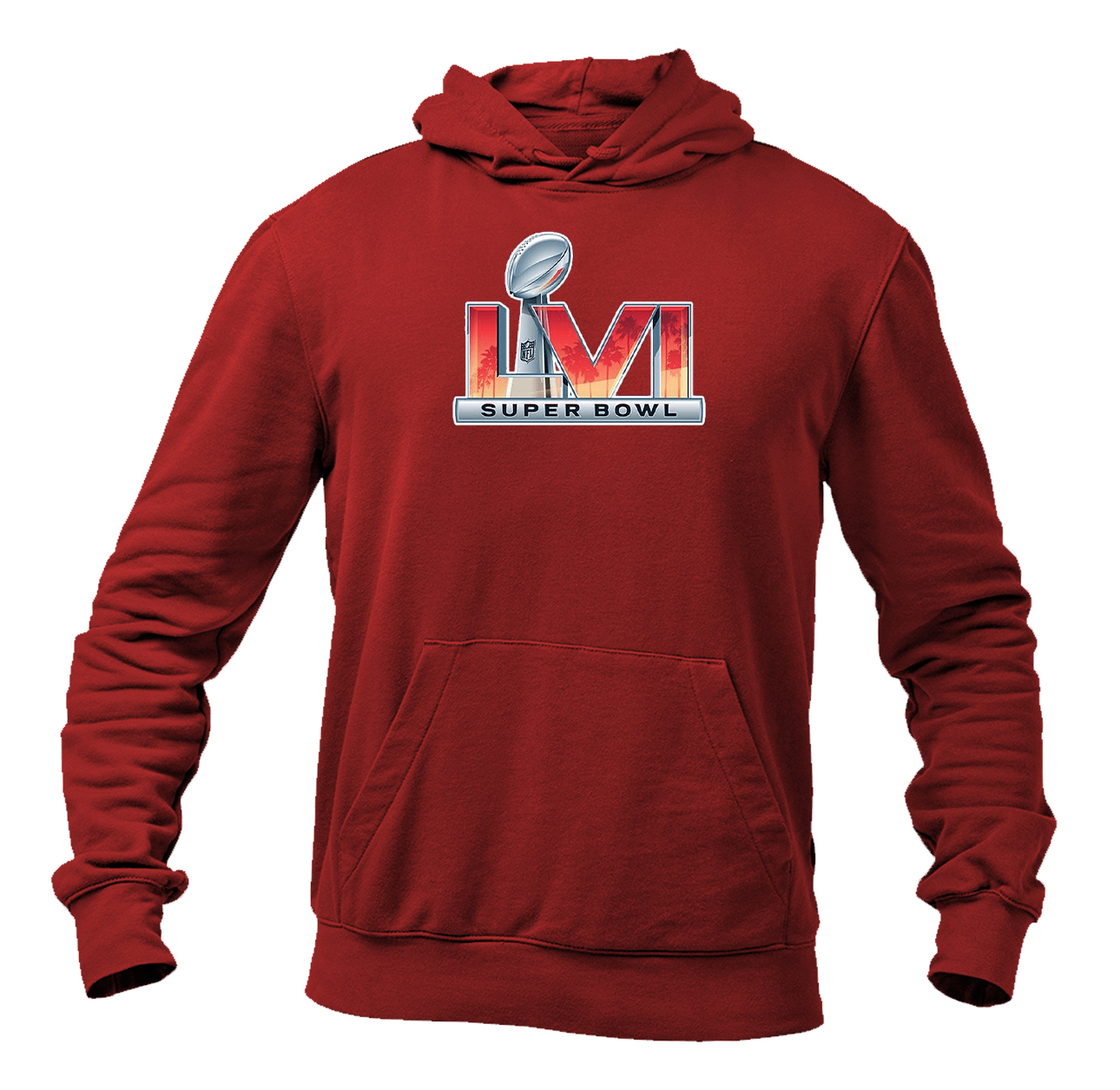 Men's Superbowl LVI Logo Pullover Hoodie