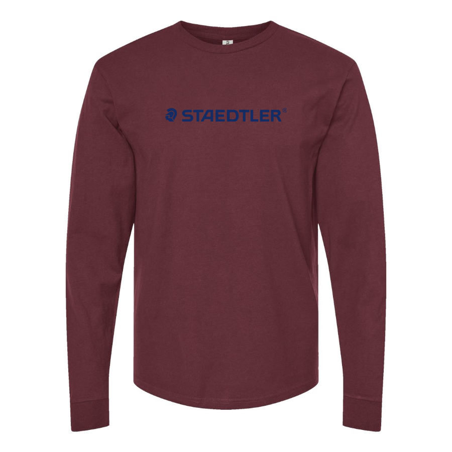 Men's Staedtler Logo Cotton Long Sleeve T-Shirt