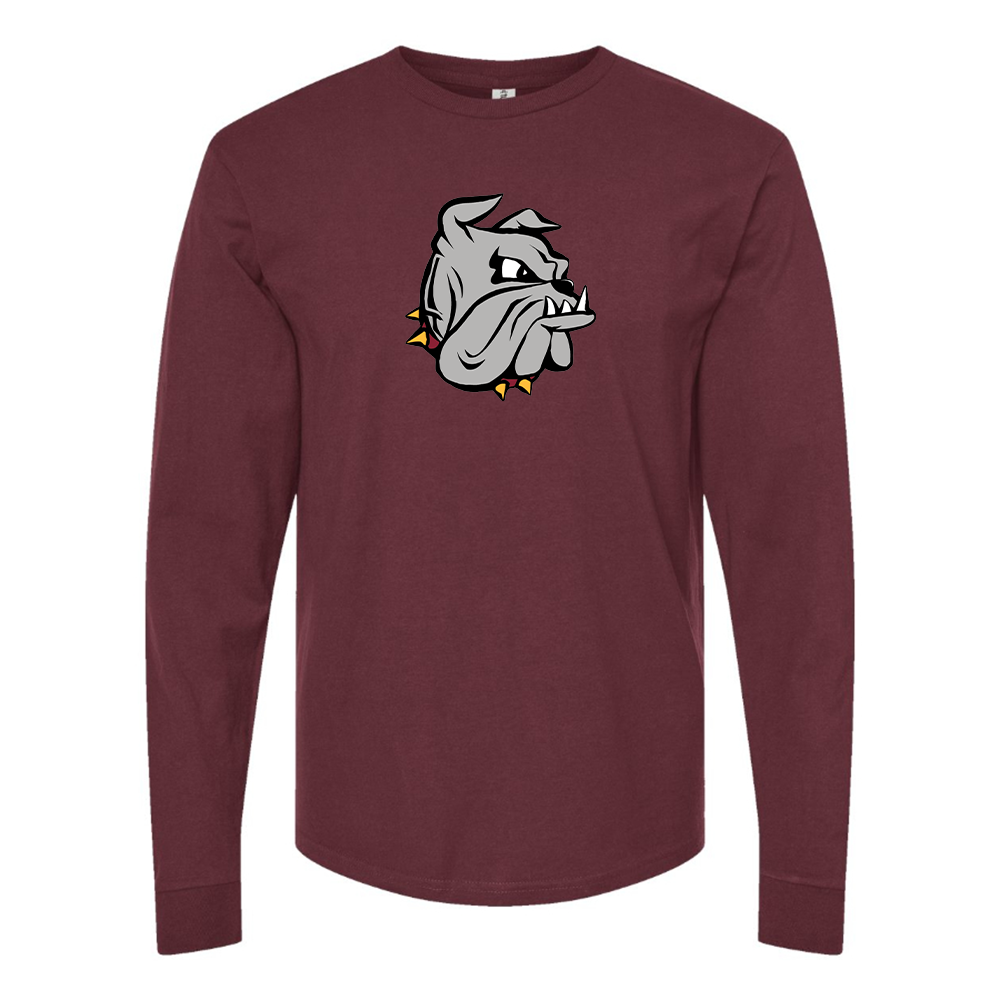 Men's Minnesota Duluth Bulldogs Cotton Long Sleeve T-Shirt