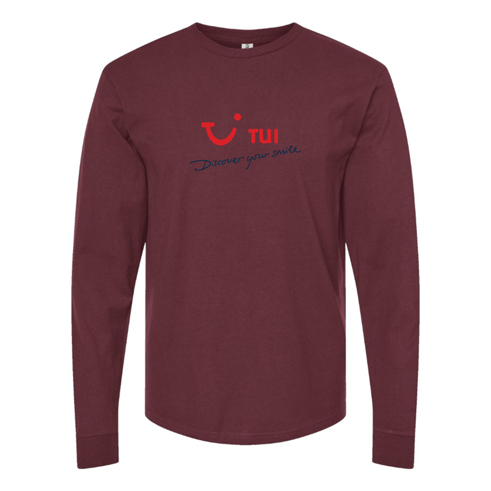 Men's tui Logo Cotton Long Sleeve T-Shirt