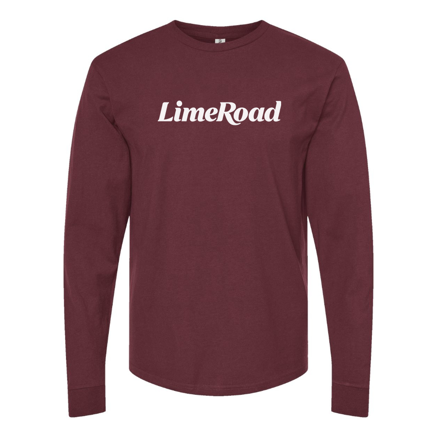 Men's Limeroad Logo Cotton Long Sleeve T-Shirt