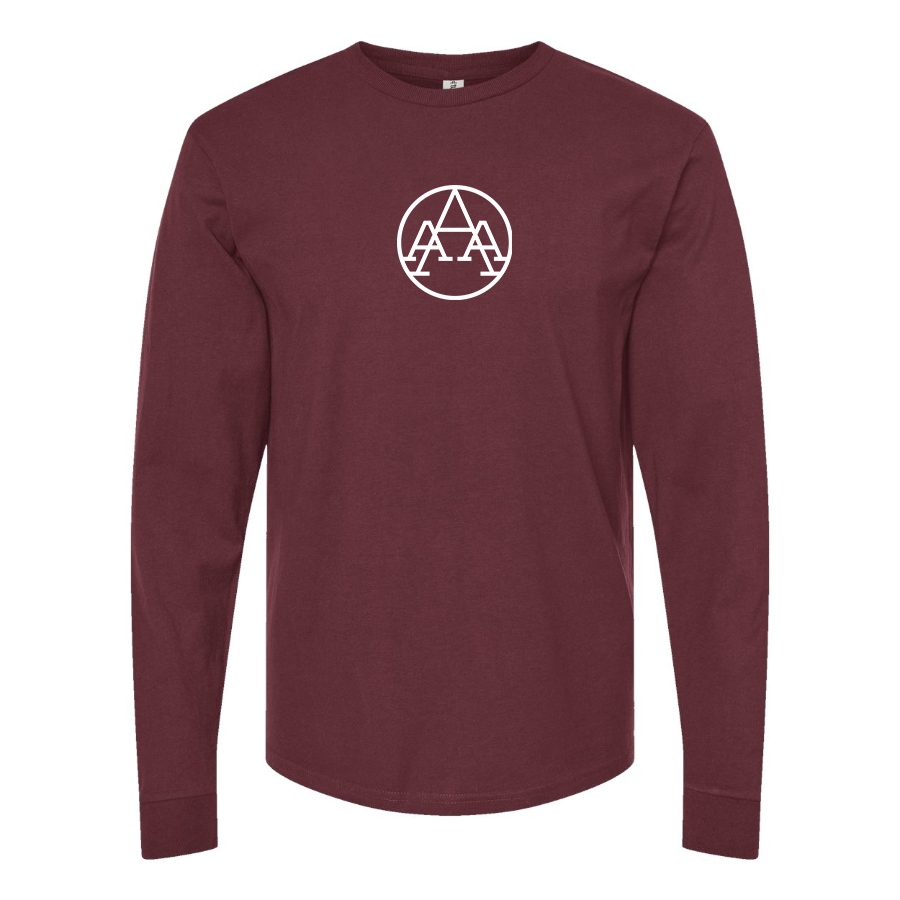 Men's AAA Atelier dAutomobiles-et-dAviation Logo Cotton Long Sleeve T-Shirt