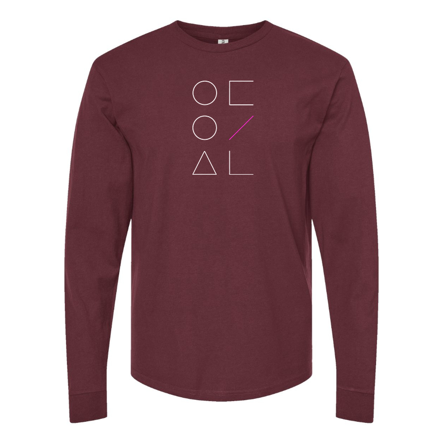 Men's LOONA Logo Cotton Long Sleeve T-Shirt