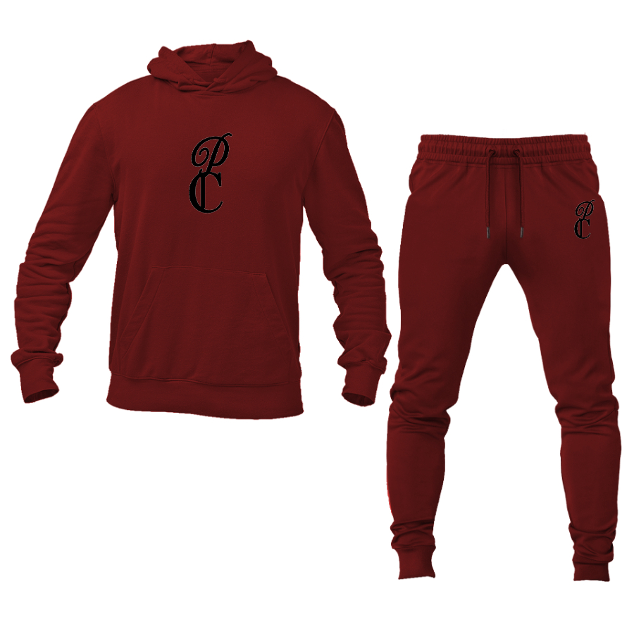 Men's P & C Black Hoodie Joggers Set