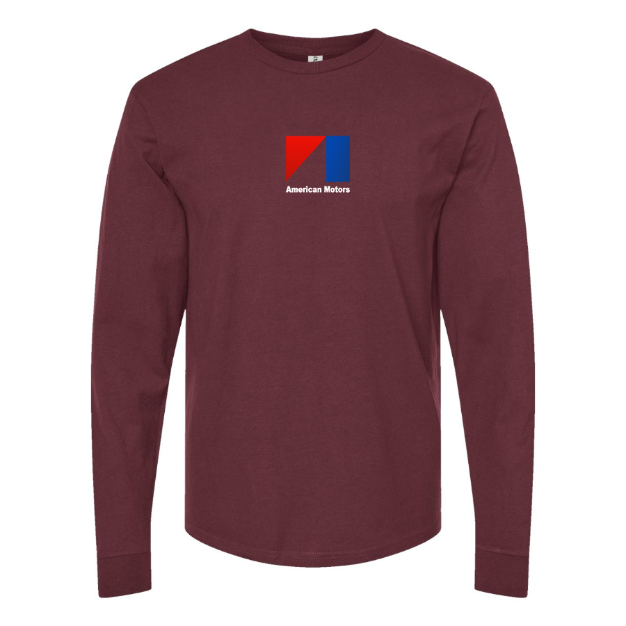 Men's AMC Logo Cotton Long Sleeve T-Shirt