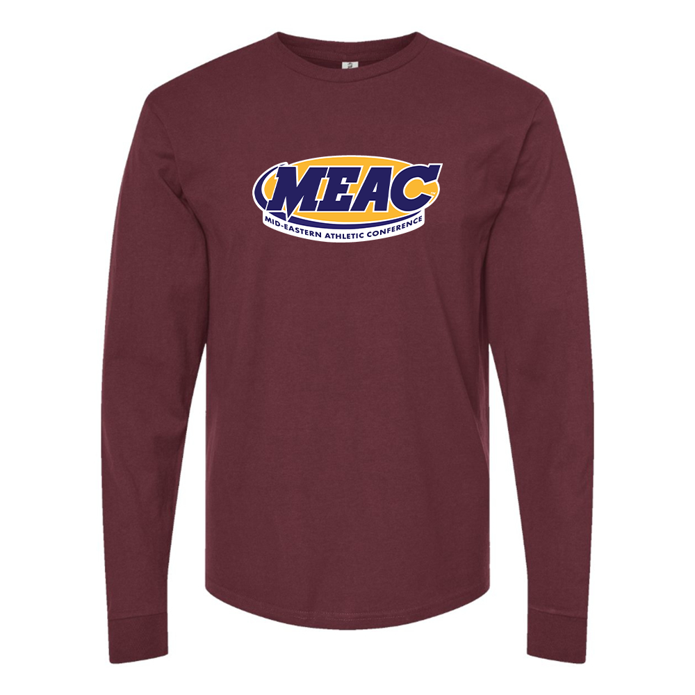 Men's Mid Eastern Athletic Conference Cotton Long Sleeve T-Shirt