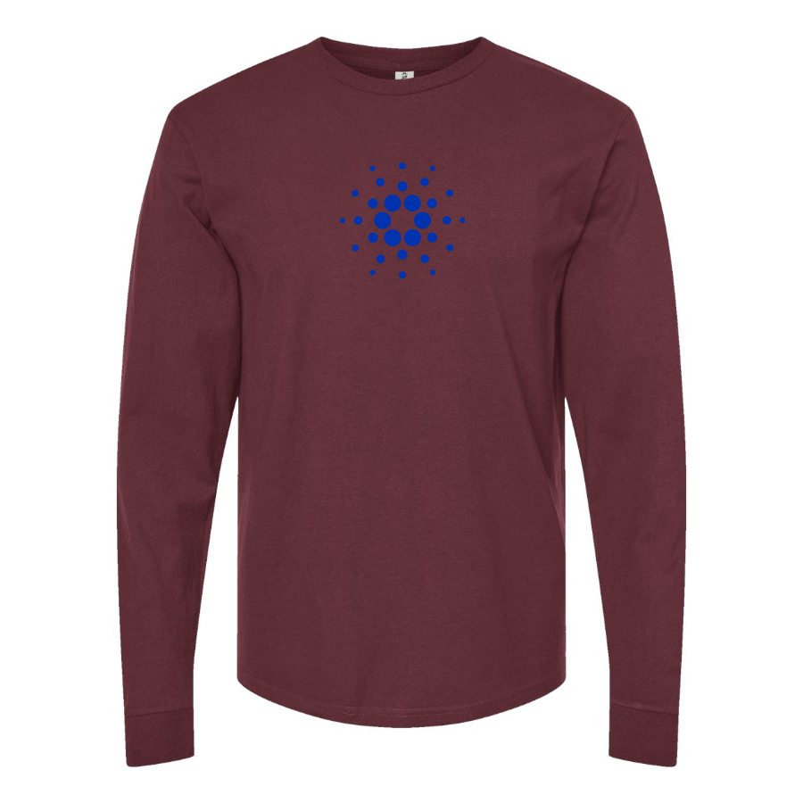 Men's ADA Logo Cotton Long Sleeve T-Shirt