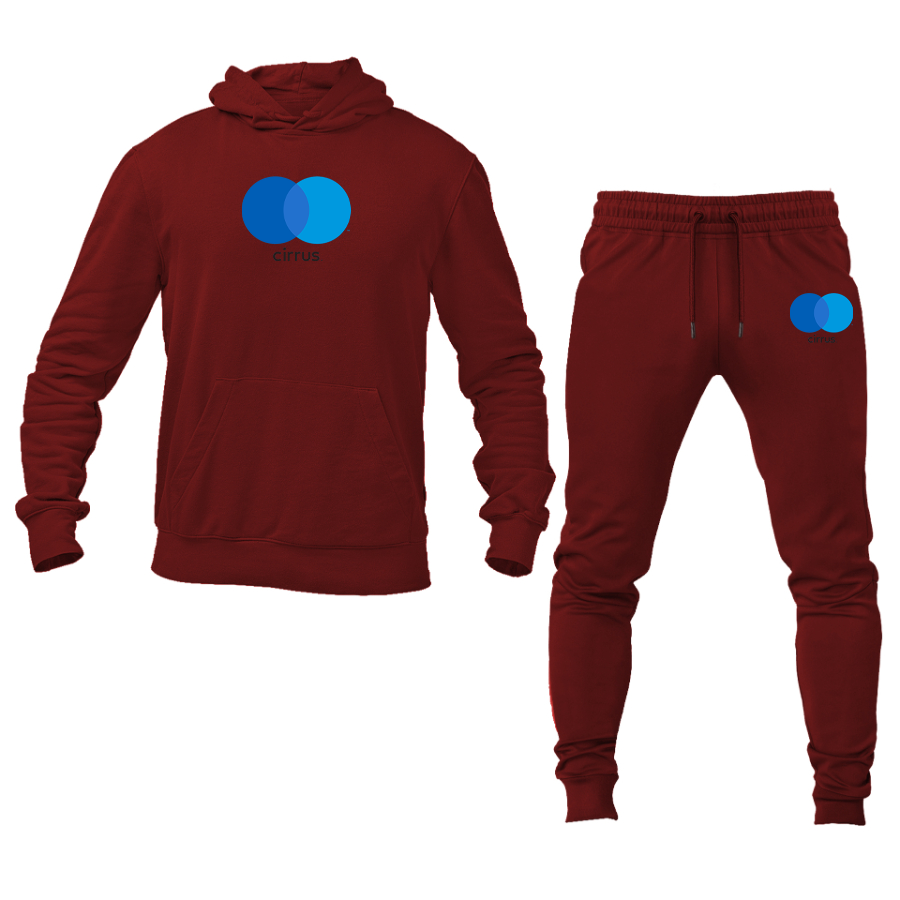 Men's Cirrus Logo Hoodie Joggers Set