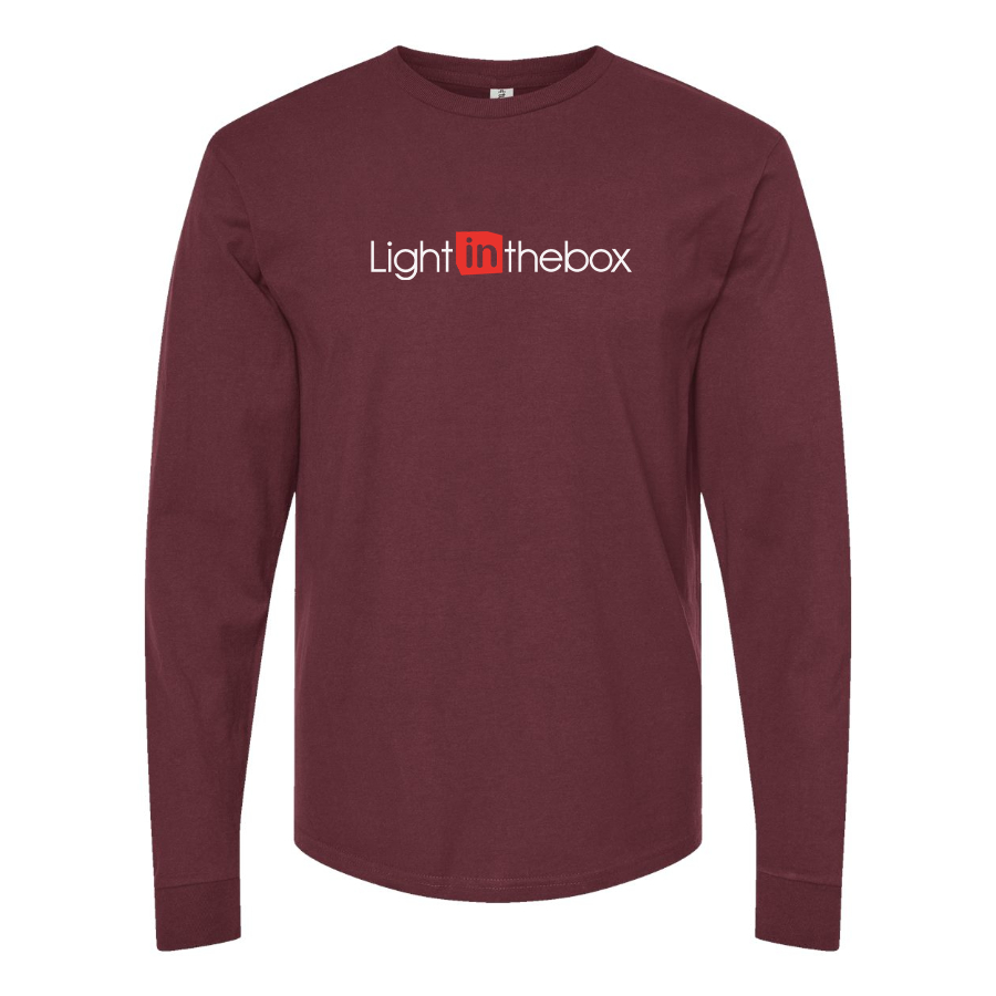 Men's Lightinthebox Logo Cotton Long Sleeve T-Shirt