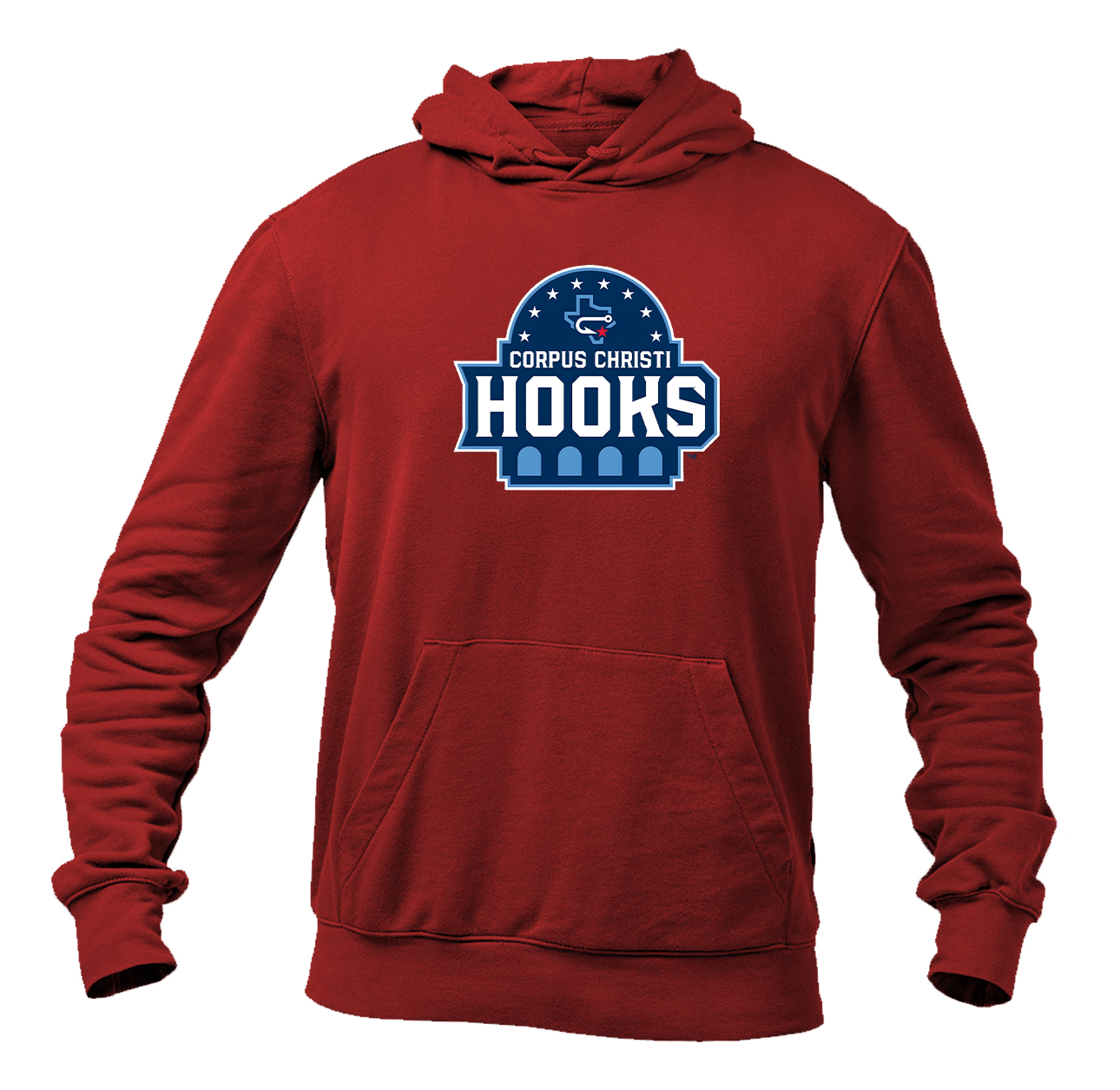 Men's Corpus Christi Hooks Logo Pullover Hoodie