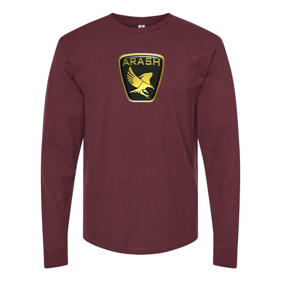 Men's Arash Logo Cotton Long Sleeve T-Shirt