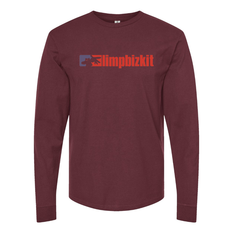 Men's Limp Bizkit Logo Cotton Long Sleeve T-Shirt