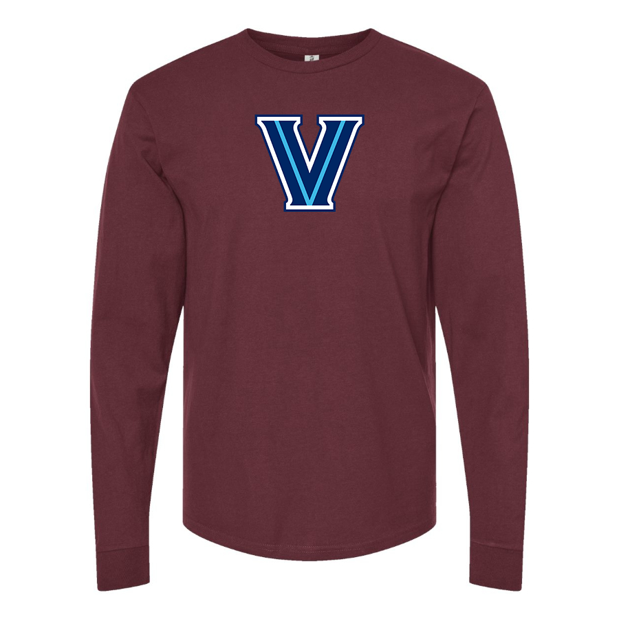 Men's Villanova Wildcats Logo Cotton Long Sleeve T-Shirt
