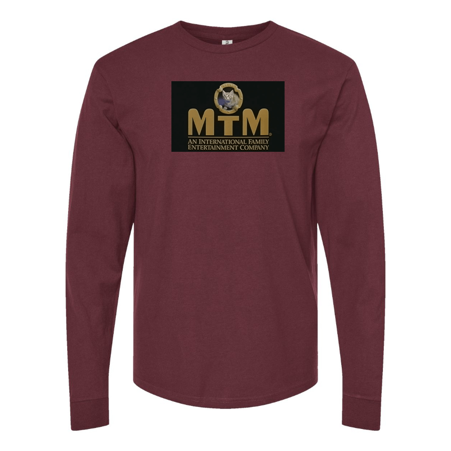 Men's MTM Logo Cotton Long Sleeve T-Shirt