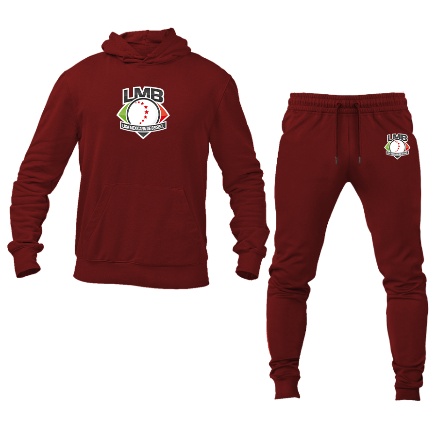 Men's Liga Mexicana de Béisbol Logo Hoodie Joggers Set
