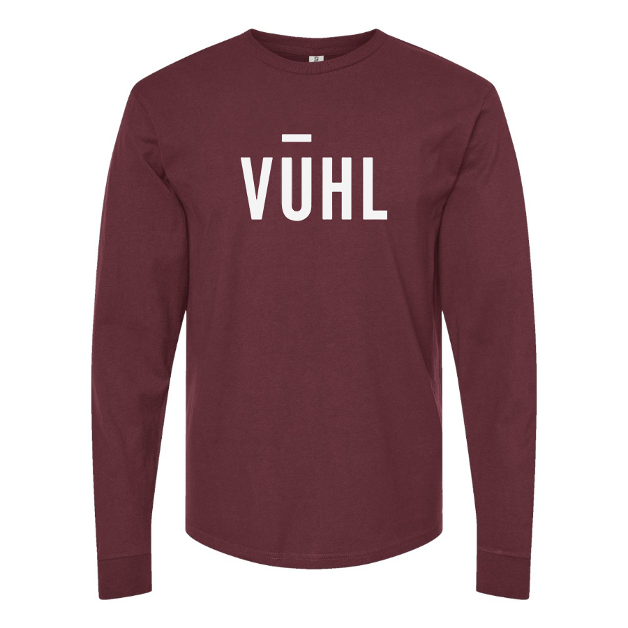 Men's VUHL Logo Cotton Long Sleeve T-Shirt